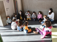 Entroido Lúdico na escola infantil do Milladoiro.