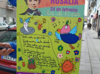 Cartaz A Luz de Rosalía