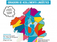 Cartaz obradoiro En galego, co teu acento Cartaz obradoiro En galego, co teu acento
