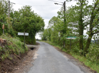 Imaxe dos camiños do lugar de Rúa, na parroquia de Piñeiro