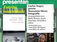 Carlos Negro e Benxamín Otero presentan no Pazo da Peregrina “Estrita necesidade”