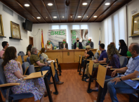 Visita ao concello do delegado do Goberno Visita ao concello do delegado do Goberno
