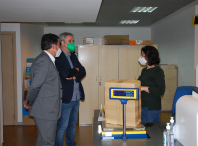 Visita do Xerente de Correos