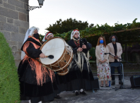 Os Retranqueiros de Ames interpretaron o Himno de Galicia