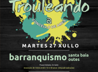 Actividade de barranquismo en Outes
