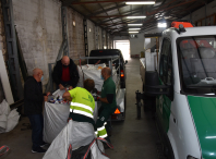Os “corazóns solidarios”do Concello de Ames recollen máis de dúas toneladas de tapóns dende a súa instalación en xuño