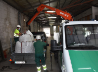 Os “corazóns solidarios”do Concello de Ames recollen máis de dúas toneladas de tapóns dende a súa instalación en xuño