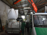 Os “corazóns solidarios”do Concello de Ames recollen máis de dúas toneladas de tapóns dende a súa instalación en xuño