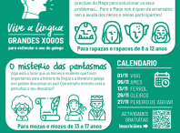 Ames acolle o programa “Vive a Lingua” o 6 de novembro, con dúas actividades lúdicas para rapazada dos 8 aos 17 anos