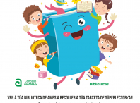 As bibliotecas amesás premiarán aos seus Superlectores na súa nova campaña de animación á lectura