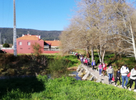 Celebrada a primeira etapa da peregrinación da parroquia de Ortoño pola ruta “Ría de Muros-Noia”