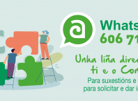 Case un milleiro de persoas contactaron co Concello a través do WhatsAmes
