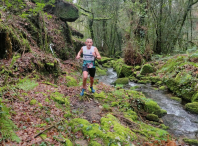 Participantes no III Trail e Andaina Ribeiras do Tambre