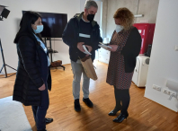 Imaxe da visita a Mirabelle Comunicación