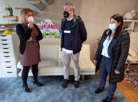 Imaxe da visita a Mirabelle Comunicación