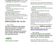 Campaña informativa sobre a flexibilización no pago dos impostos municipais xestionados pola Deputación