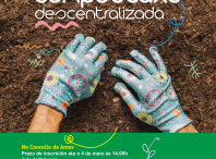 Cartaz do primeiro curso de técnico de compostaxe descentralizada do ano 2022