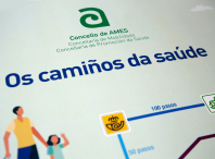 Anímase á veciñanza amesá a percorrer “Os Camiños da saúde” para gañar en saúde con cada paso