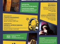 A música afrocubana pecha este sábado 21 os obradoiros musicais que organizou a EMMA en abril e maio