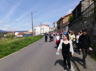 A parroquia de Ortoño continúa coa súa peregrinación pola ruta “Ría de Muros-Noia”, percorrendo a terceira e a cuarta etapa