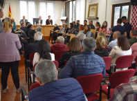 Imaxe do acto de recoñecemento a Jose Miñones e Ramón García Argibay