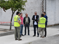 En marcha as obras de reurbanización de Horta de Abaixo, en Bertamiráns