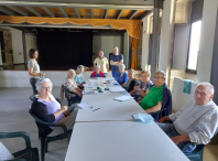 O Goberno Municipal visita aos/as participantes do Amessán O Goberno Municipal visita aos/as participantes do Amessán