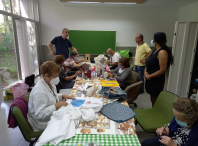 O Goberno Municipal visita aos/as participantes do Amessán O Goberno Municipal visita aos/as participantes do Amessán
