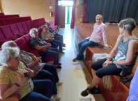 O Goberno Municipal visita aos/as participantes do Amessán O Goberno Municipal visita aos/as participantes do Amessán
