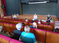 O Goberno Municipal visita aos/as participantes do Amessán O Goberno Municipal visita aos/as participantes do Amessán