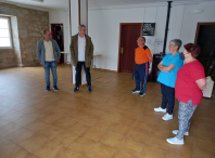 O Goberno Municipal visita aos/as participantes do Amessán O Goberno Municipal visita aos/as participantes do Amessán