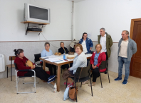 O Goberno Municipal visita aos/as participantes do Amessán O Goberno Municipal visita aos/as participantes do Amessán