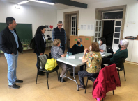 O Goberno Municipal visita aos/as participantes do Amessán O Goberno Municipal visita aos/as participantes do Amessán