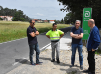 O alcalde visitou o lugar de Cantalarrana que se dotou dunha rede de pluviais ata o límite co concello de Brión O alcalde visitou o lugar de Cantalarrana que se dotou dunha rede de pluviais ata o límite co concello de Brión