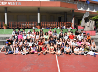 Imaxe do grupo do CEP de Ventín que participa na Escola de Verán