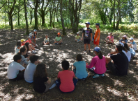 Imaxe do grupo do CEP de Ventín que participa na Escola de Verán