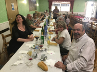 Os/as participantes do Club de lectura participaron nunha excursión na que visitaron a cidade de Pontevedra, o Castelo de Soutomaior e a cidade portuguesa de Valença do Minho