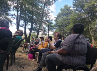 Unha media de 60 persoas participaron nas actividades do campamento sénior Amessán 2022