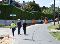 Avanza a construción da senda peonil entre Lapido e Maguxe, na parroquia de Ortoño