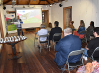 Imaxe da presentación do proxecto de renovación da iluminación pública do núcleo urbano de Bertamiráns