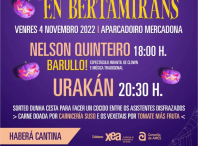 Cartaz da festa de Samaín de Bertamiráns