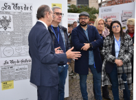 Ames acolle a exposición conmemorativa do 140 aniversario de La Voz de Galicia