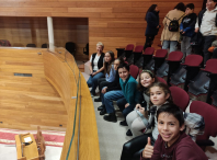 As nenas e nenos do Consello sectorial de Ames participan no X Foro de Participación Infantil Parlamento de Galicia-Unicef As nenas e nenos do Consello sectorial de Ames participan no X Foro de Participación Infantil Parlamento de Galicia-Unicef