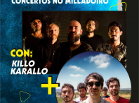 Os grupos Kiko Karallo e La Nasa actuarán o sábado 12 de novembro no anfiteatro do Milladoiro