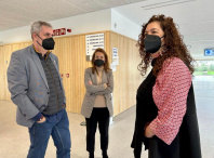 Visita de Patria Lojo Nine e Sandra González