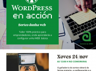 O espazo coworking A Proa acolle dúas novas actividades durante os meses de novembro e decembro  