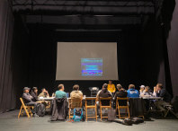 A Casa da Cultura do Milladoiro acolleu o curso de programación audiovisual e iluminación escénica QLab5, organizado por Escena Galega