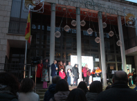 Comeza o Nadal en Ames co acto de acendido do alumeado