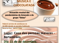 O domingo, 11 de decembro, celébrase a Foliada de Nadal do programa Amessan