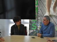 O Concello de Ames recibe a Pedro Díaz, director da recentemente nomeada aos Goya “La Entrega”